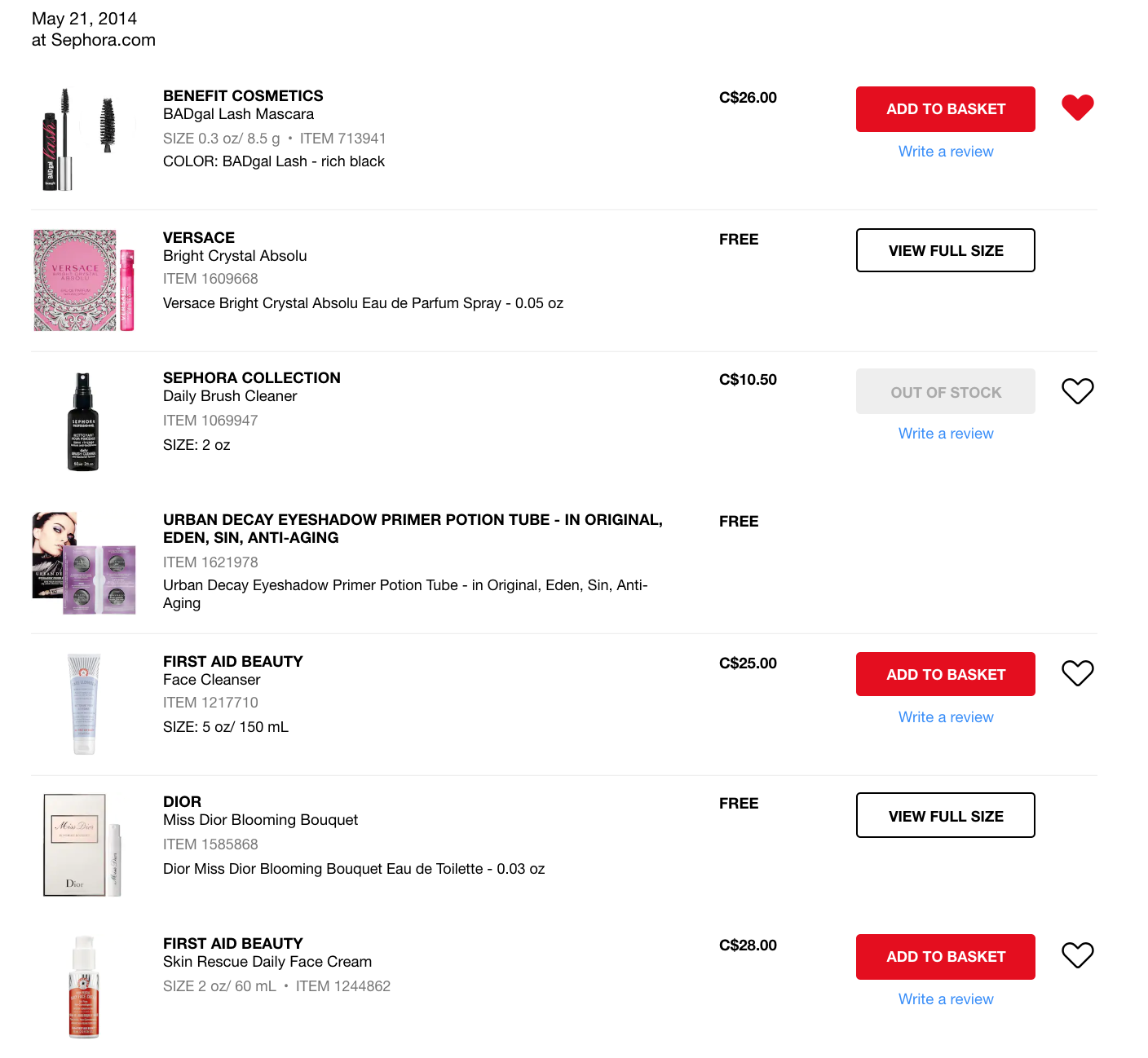 My First Sephora Orders What I Still Have In My Collection! See the