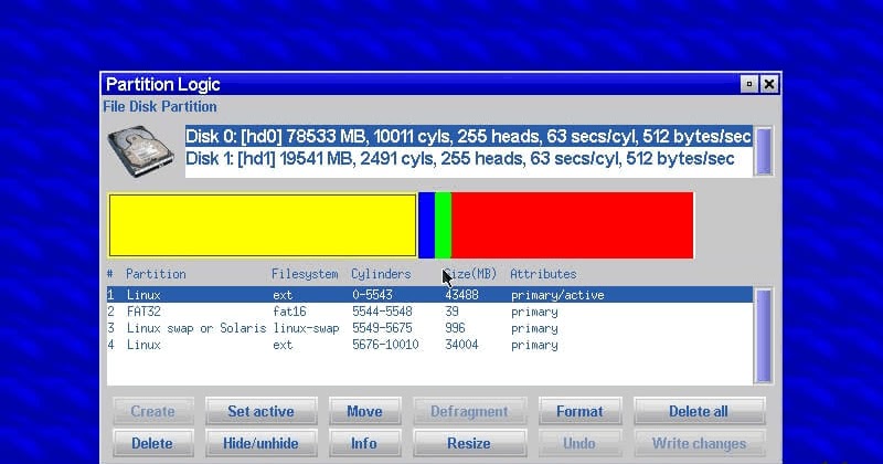Easy partition. Partition.