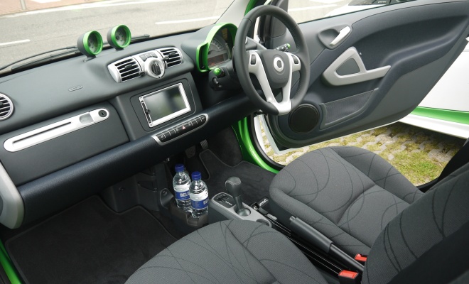 Smart ForTwo Electric Drive interior