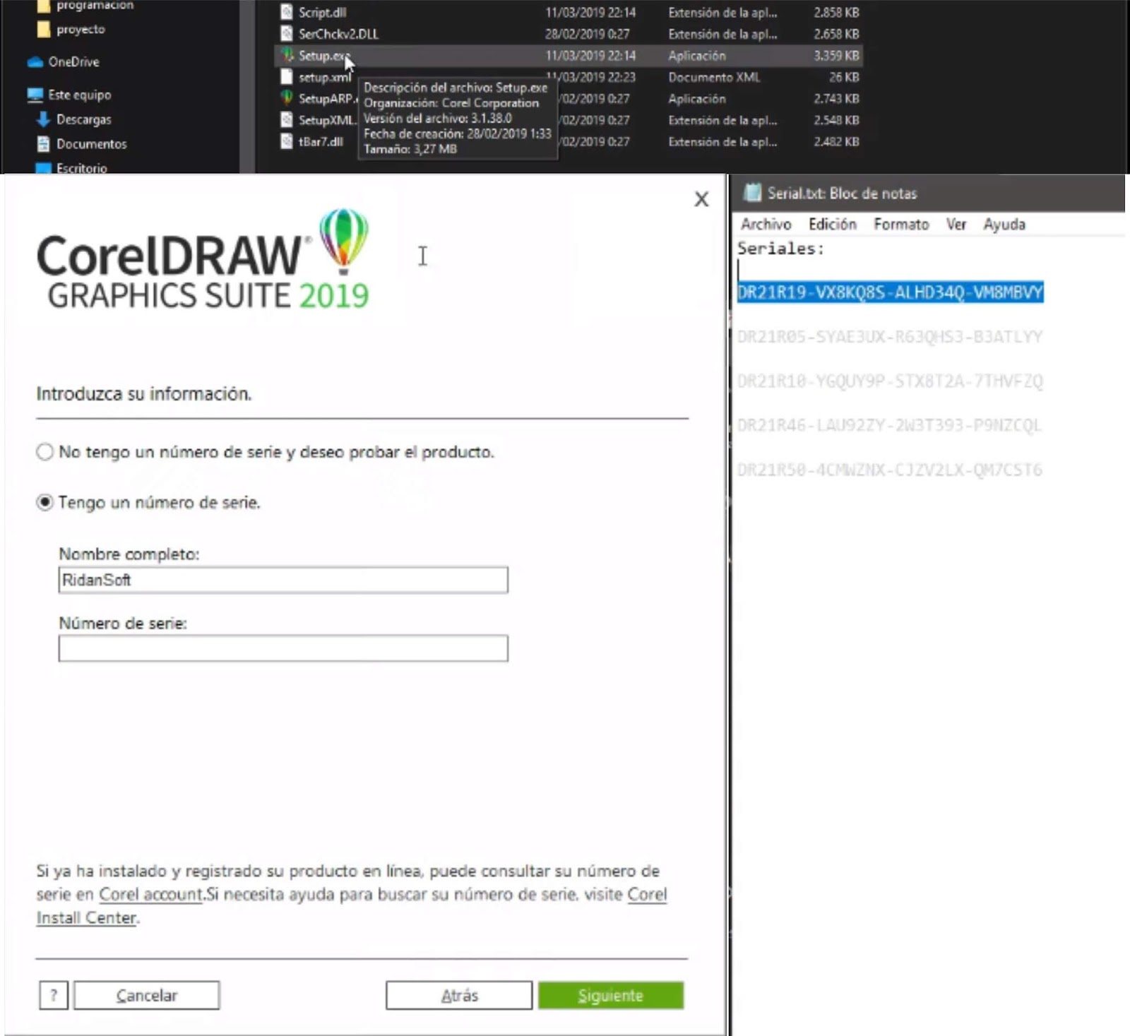 DESCARGA COREL DRAW 2019 MAS CRACK rakun estudio