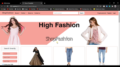 Online Cloth Shop Web-Application Online