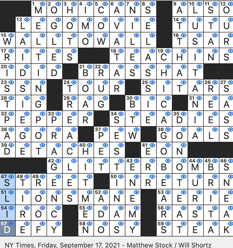 10 Sports Names That Will Help You Become a Better Crossword Solver - The  New York Times