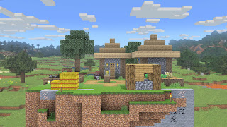 Minecraft World stage in the Plain biome