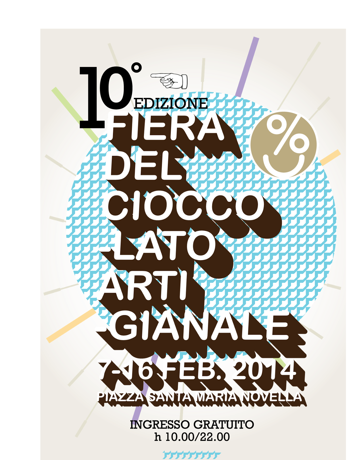 fiera del cioccolato artigianale!7-16 febbraio 2014, orario: 10-22, p.zza santa maria novella, firenze