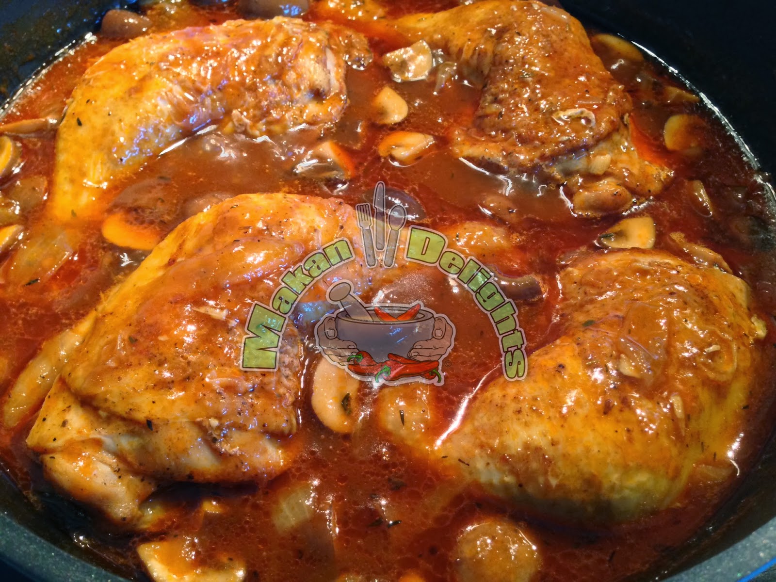 Makan Delights OnePot Chicken Chasseur