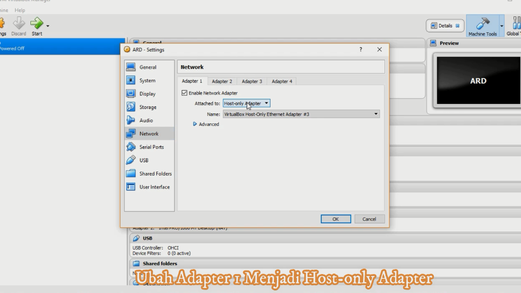 клавиша host в virtualbox