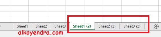 Cara Copy Sheet Excel
