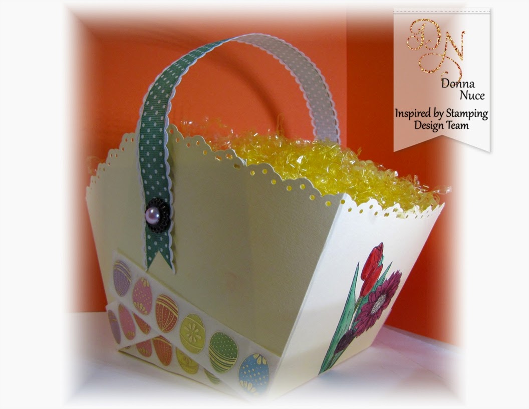 Inspired by Stamping, Crafty Colonel, Spring Bouquet, 3D Easter Basket