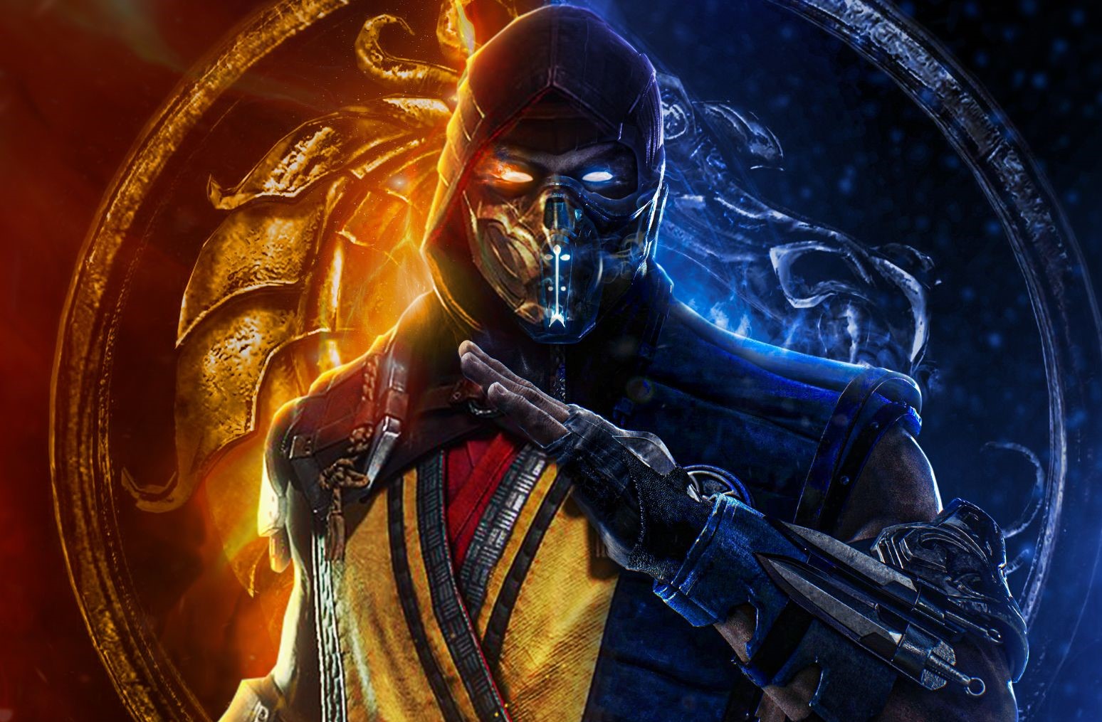 Arquivo Mortal Kombat - Poster do Raiden no filme de Mortal Kombat.
