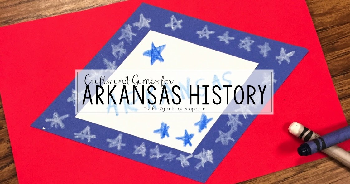 Arkansas History Flag & Puzzles Firstgraderoundup