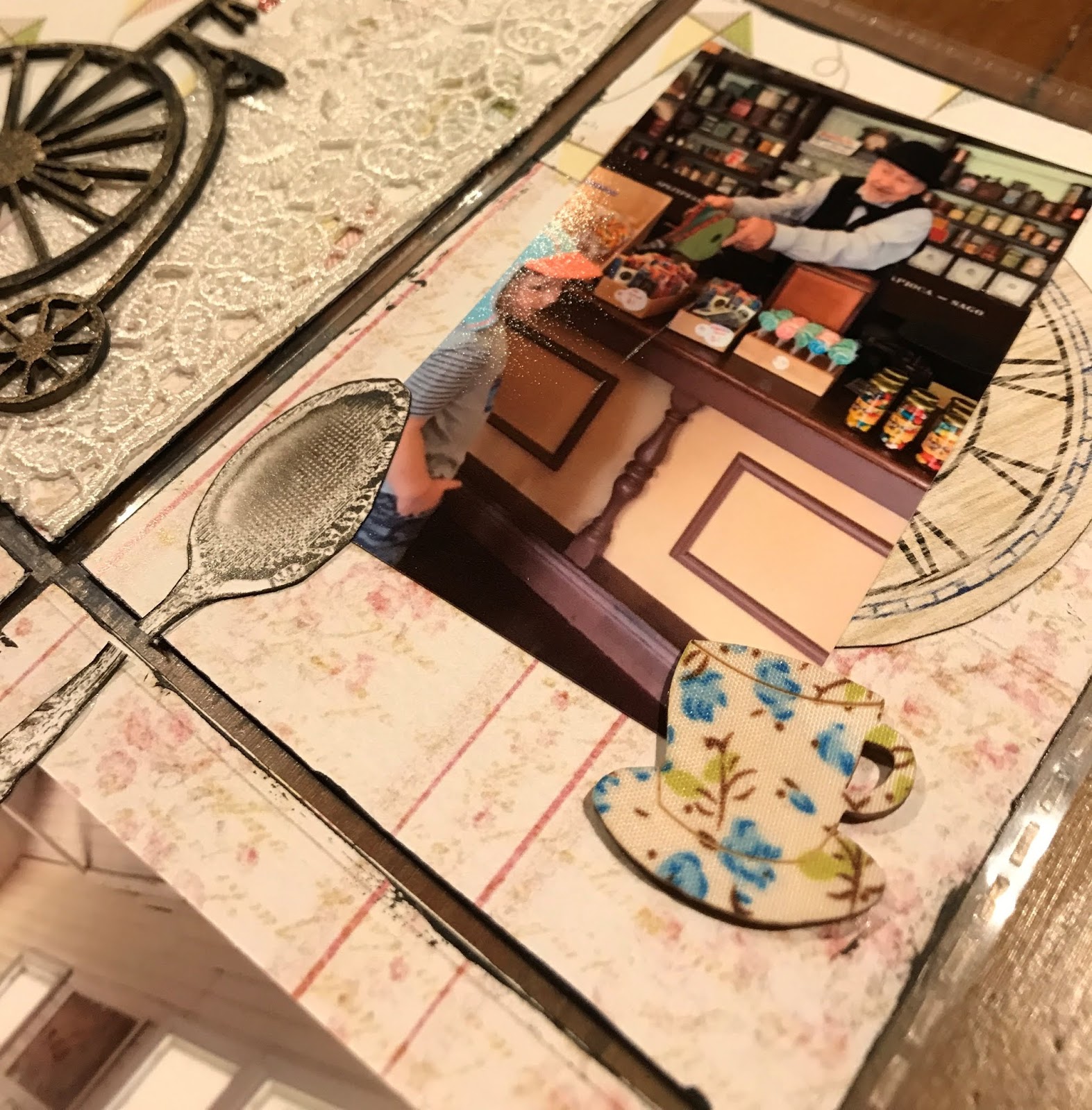 Scrapping Fun Kits Sarah August 2018 kit Old Gippstown