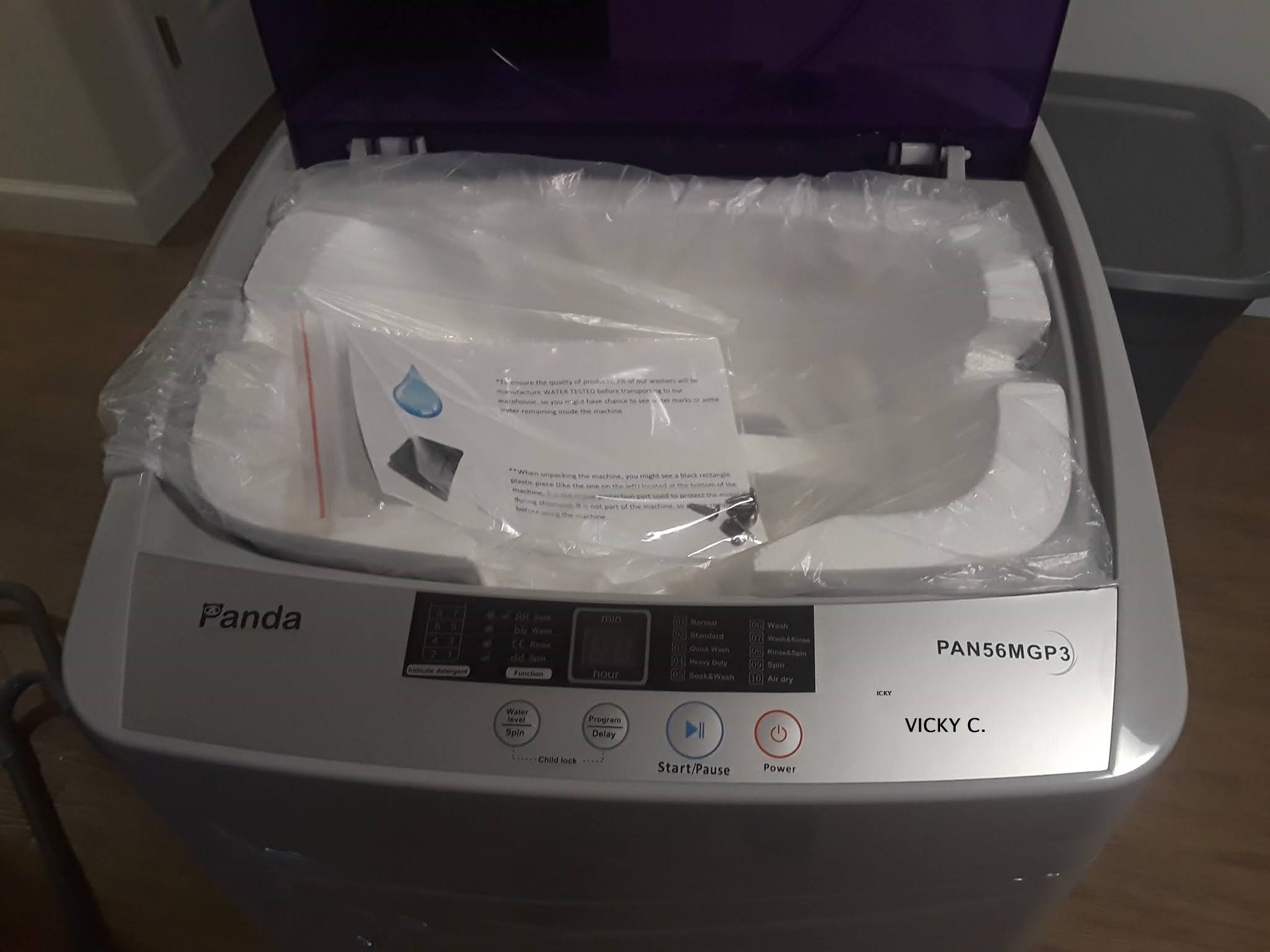Vic's Hodge Podge: My review of the Panda (PAN56MGP3) compact washing