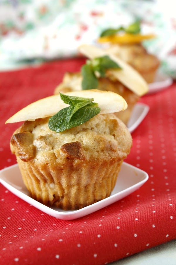 Muffins de manzana.http://www.maraengredos.com/