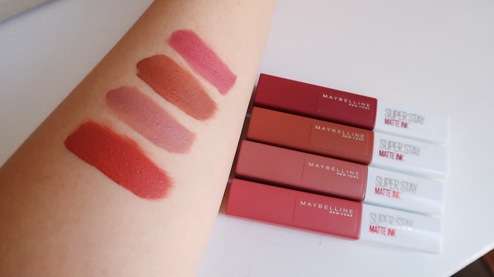 Dat elkaar regenval Maybelline SuperStay Matte Ink Liquid Lipstick Review — Giselle Arianne