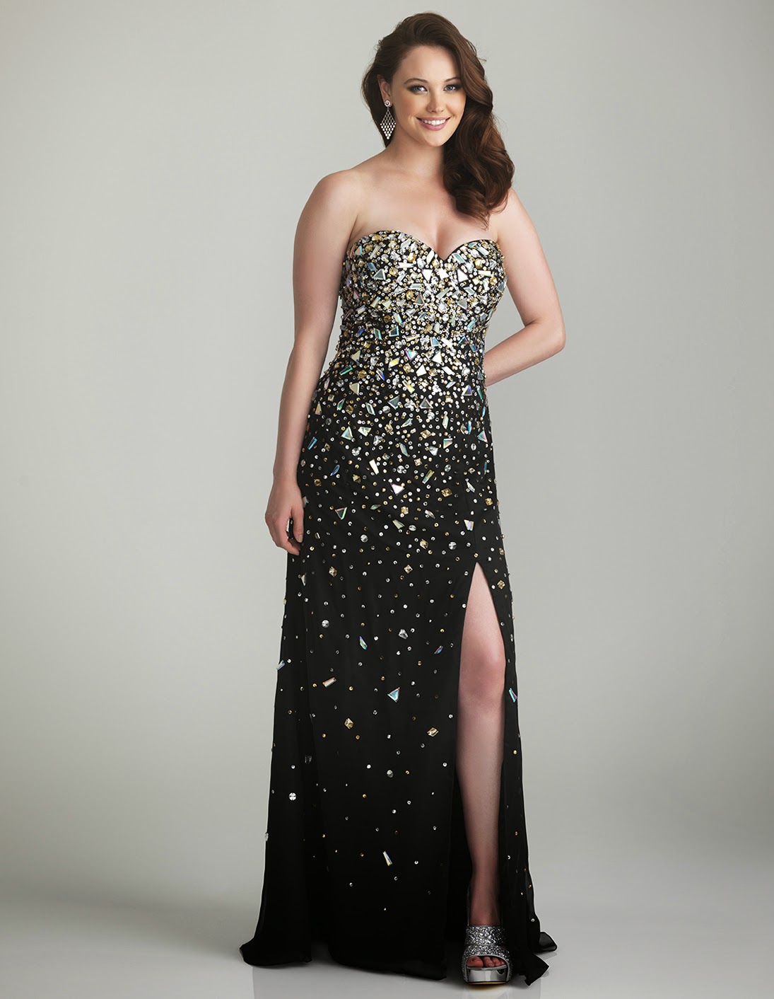 Black Plus Size Prom Dresses 2024 - Myrah Tiphany