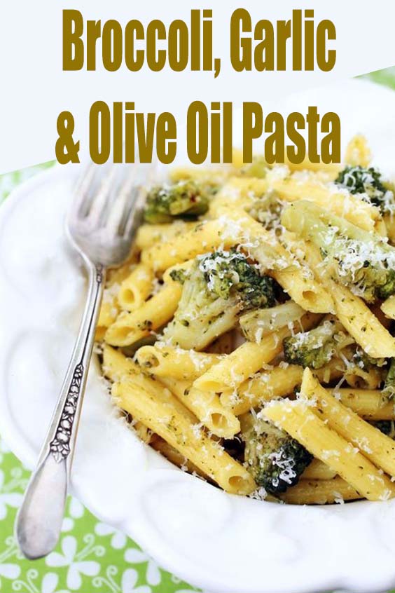Broccoli, Garlic & Olive Oil Pasta Recipe Let's Cook