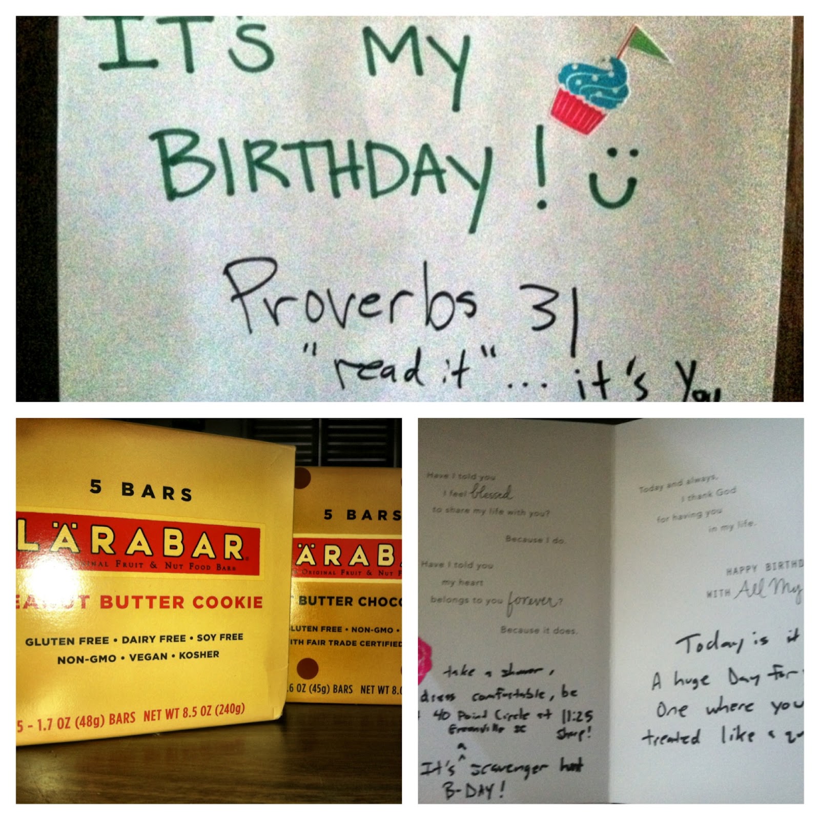 Delecta Rollins: My Birthday Scavenger Hunt