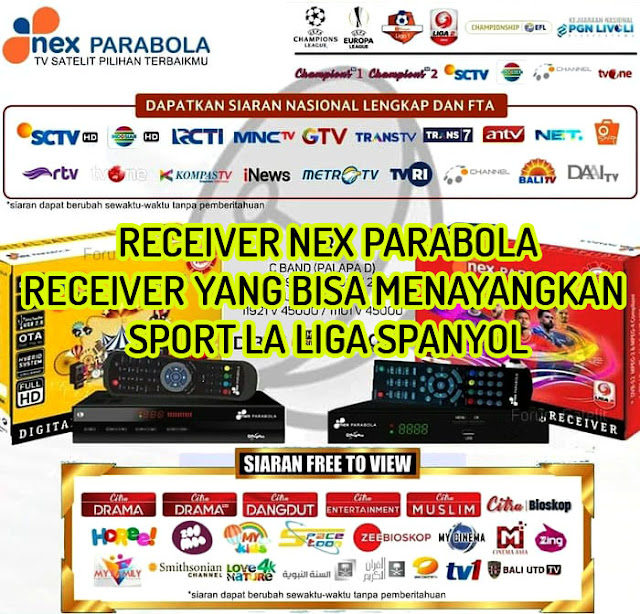 Nex Parabola Dangdut dan Nex Parabola Sports