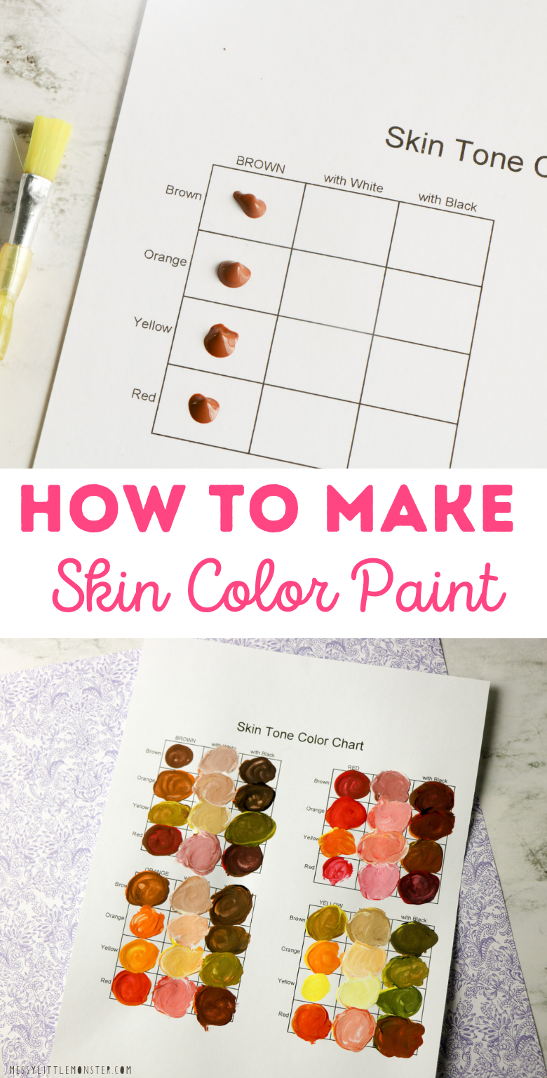 Make Paint Swatches by Mixing Colors for Kids - hands on : as we grow