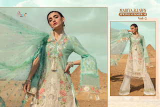 Shree fab Mariya B lawn Spring Summer 20 vol 2 pakistani Suits