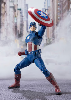 S.H.Figuarts Iron Man, Capitán América, Thor y Hulk de Avengers - Tamashii Nations 