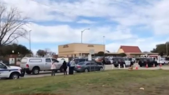 Texas: Armed admirers fire church shooter dead 'inside six seconds'