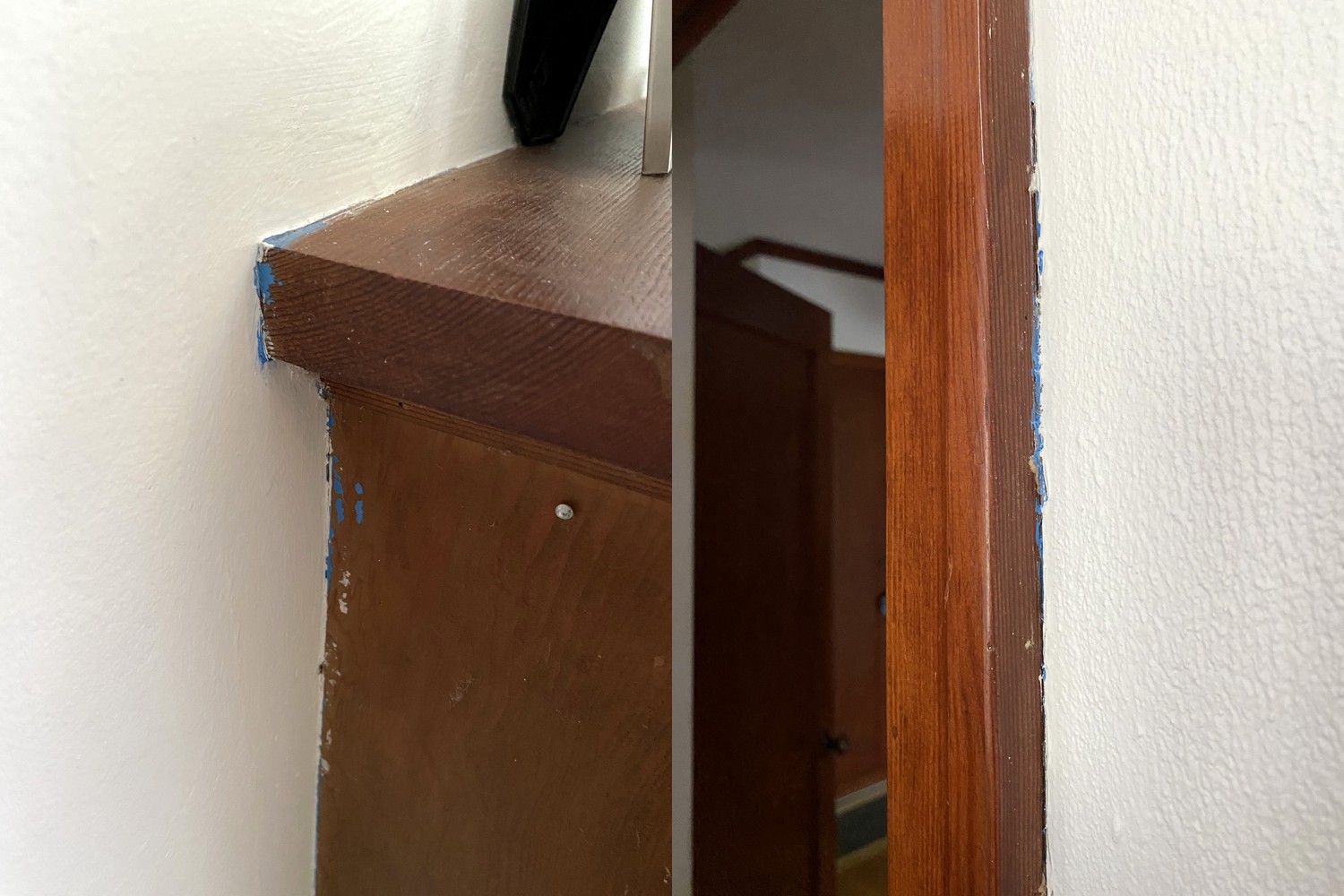 When to paint original historic wood trim! (Yikes!) Office update