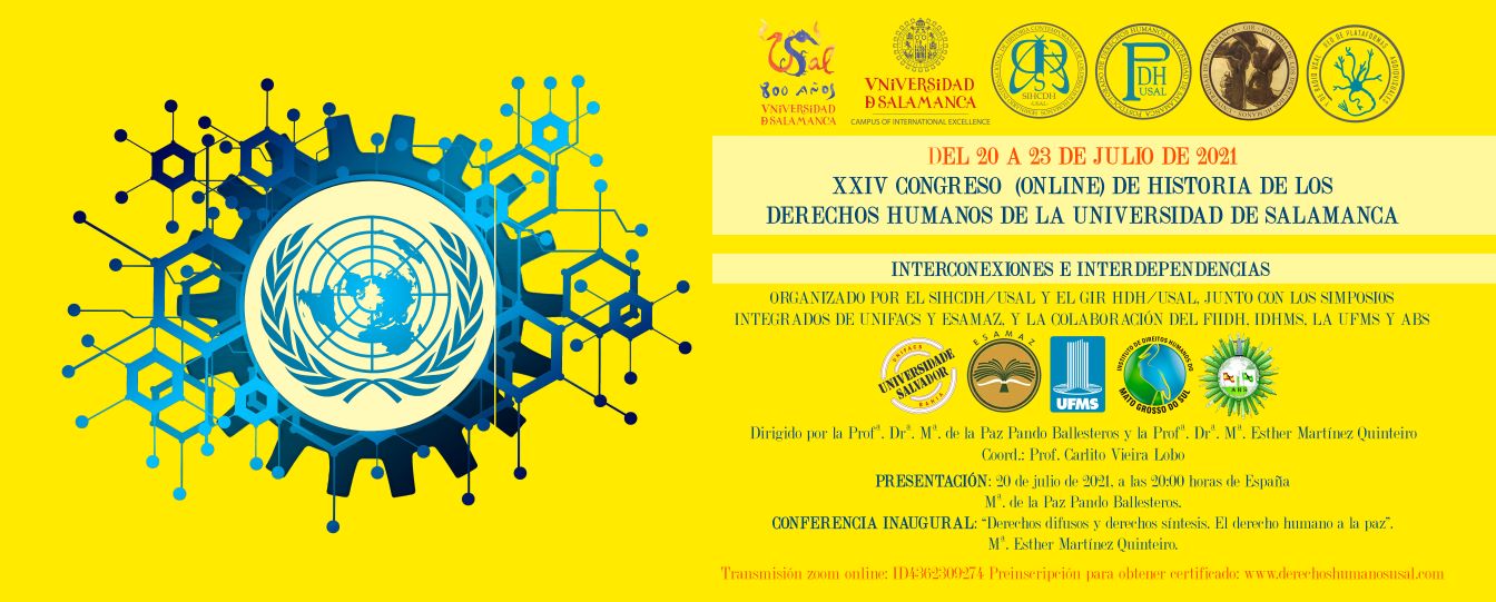 XXIV Congreso (online) de Historia de los Derechos Humanos de la Universidad de Salamanca