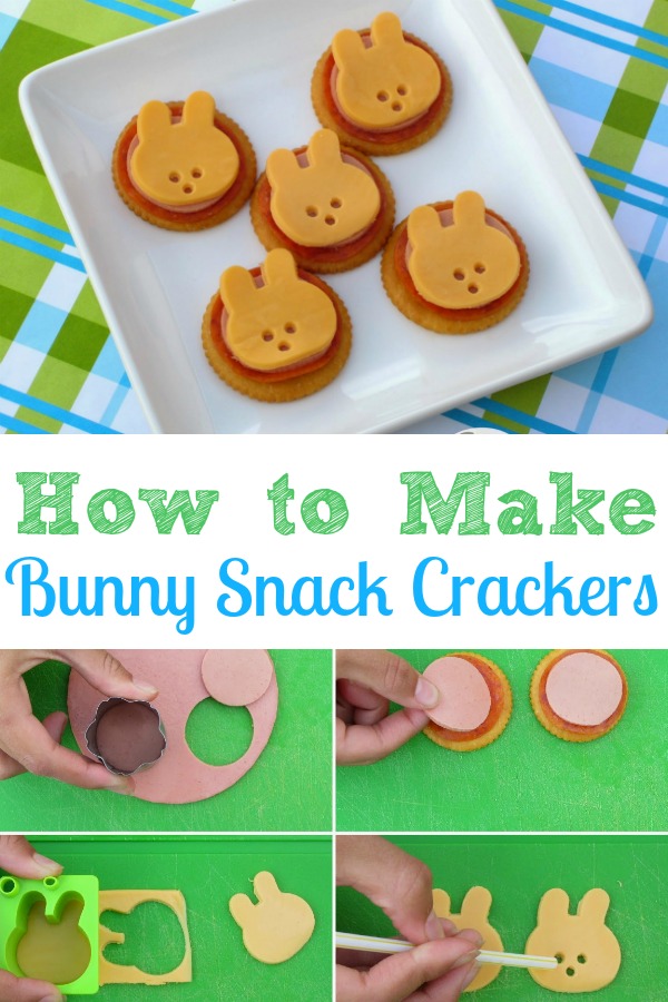 Make Bunny Snack Crackers!