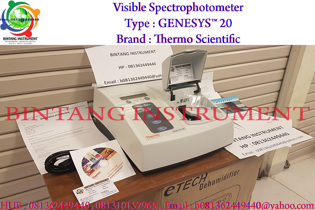 BINTANG INSTRUMENT 081362449440 Jual GENESYS 20 Spectrophotometer