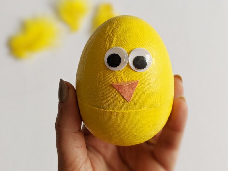 Cardboard Egg Easter Crafts The Joy of Sharing