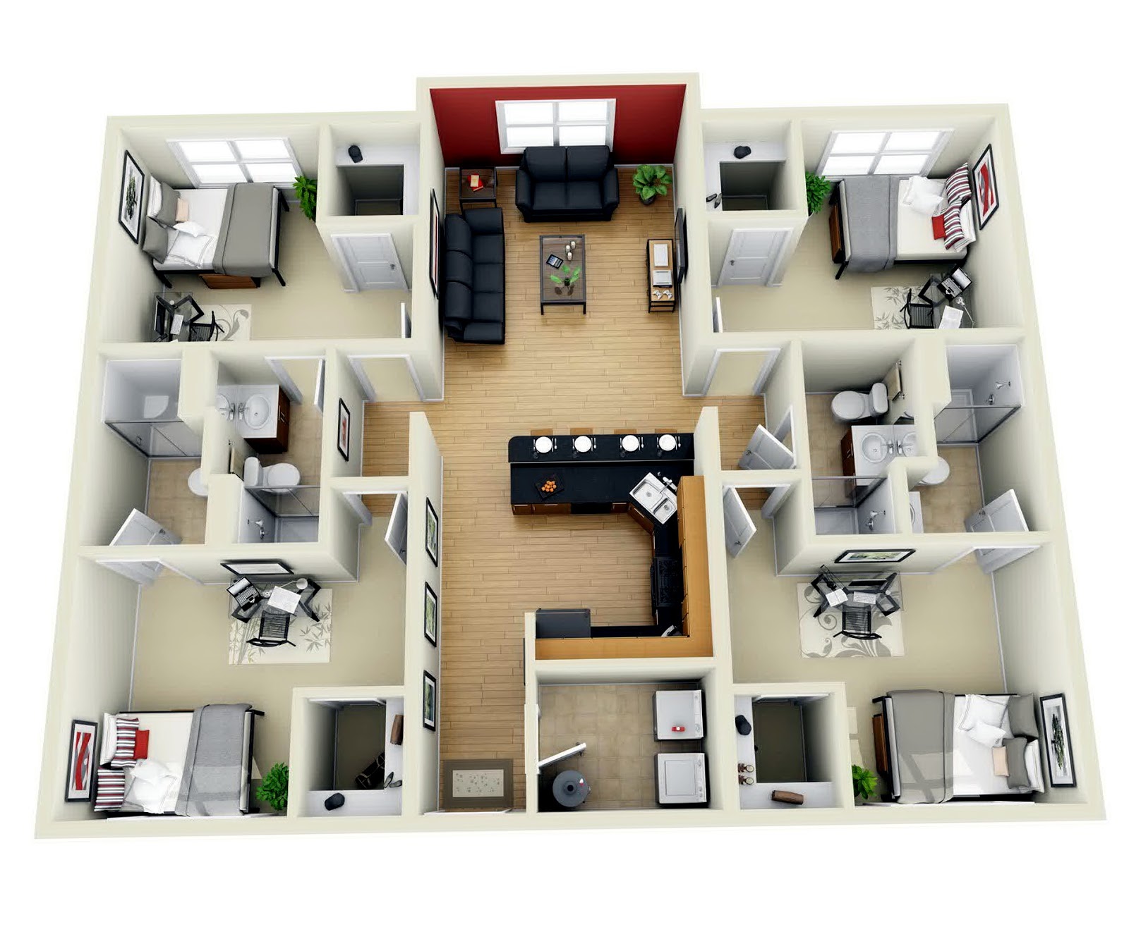 house plans with 3d tour