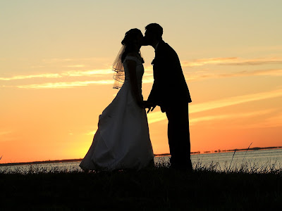 Romantic Wedding at Sunset