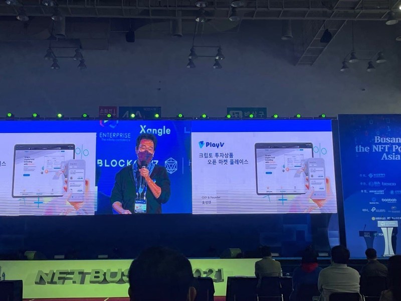 'Crypto Trading Strategy Marketplace,' PlayV Wins 'Grand Prize' at NFT Busan 2021 Startup Pitch