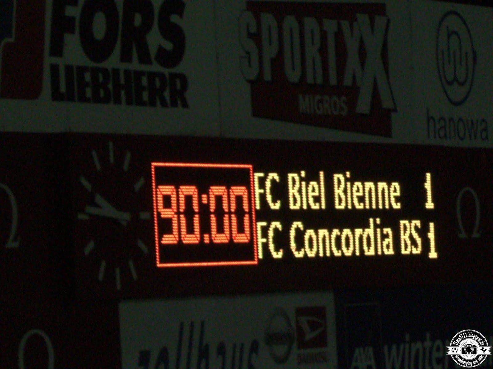 11.08.2008 / FC BielBienne Concordia Basel 11 / Stadion Gurzelen