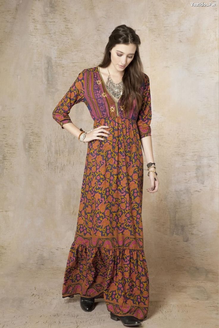 Vestidos Hippie Chic ¡25 Increíbles Ideas! Vestidos Moda 2019 2020