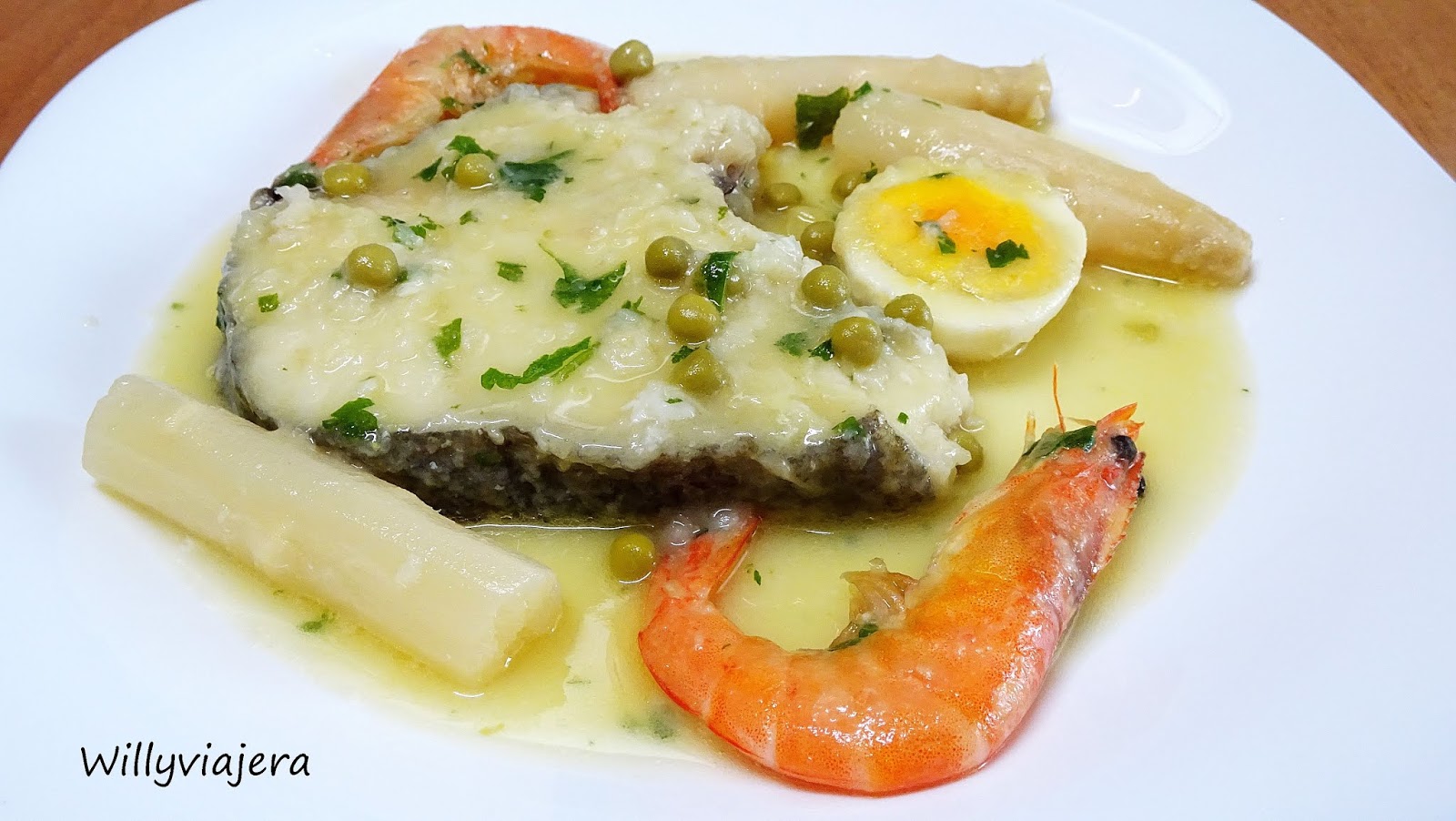 WILLYVIAJERA PURI Bacalao fresco en salsa WILLYVIAJERA PURI Bacalao fresco en salsa