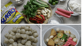 Resep Bakso Aci Kuah Pedas