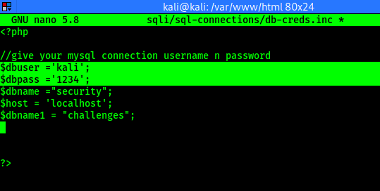 sql injection lab setup sql injection lab setup