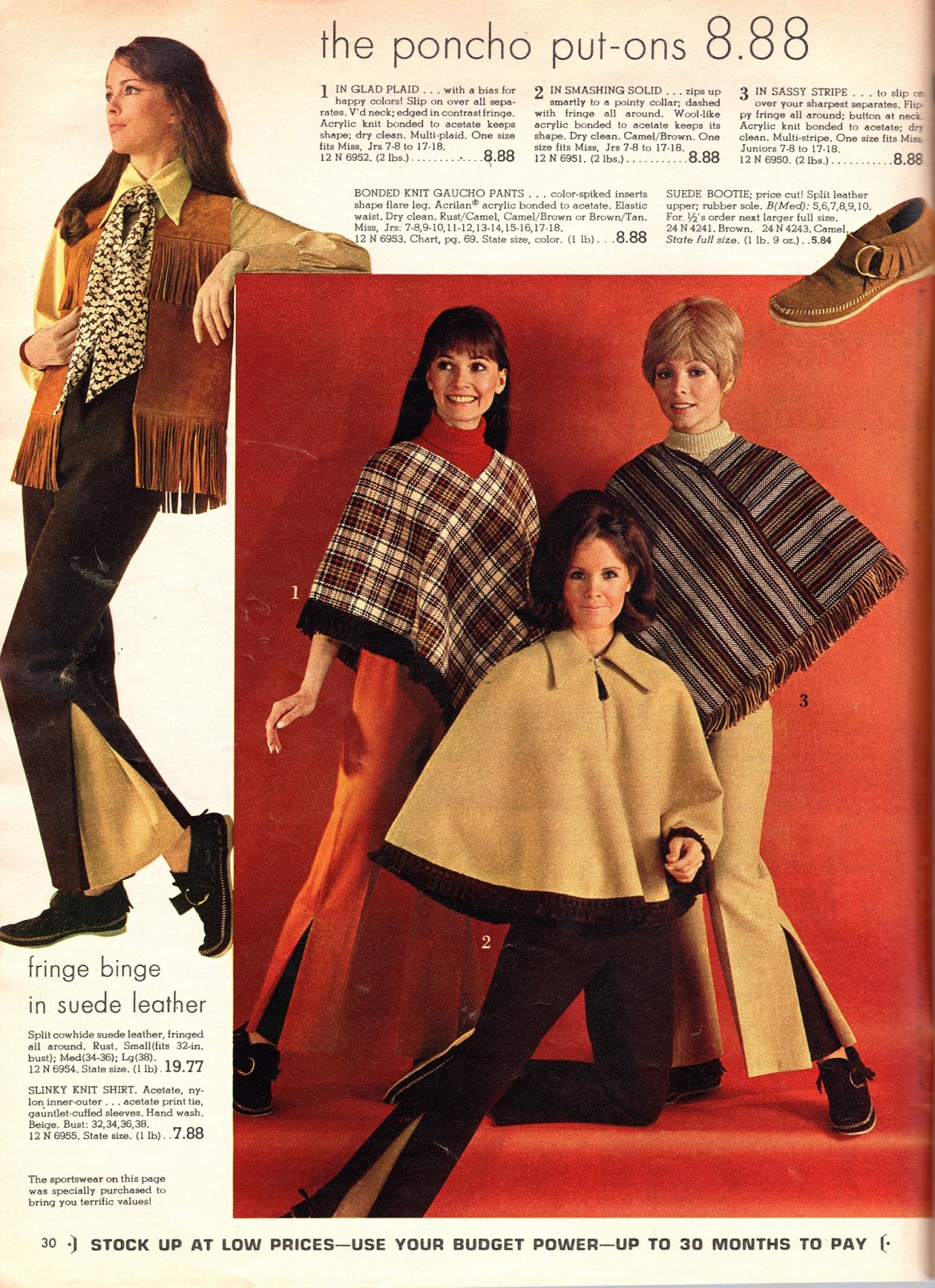 Kathy Loghry Blogspot: That's So 70s: The Poncho Put-On!!