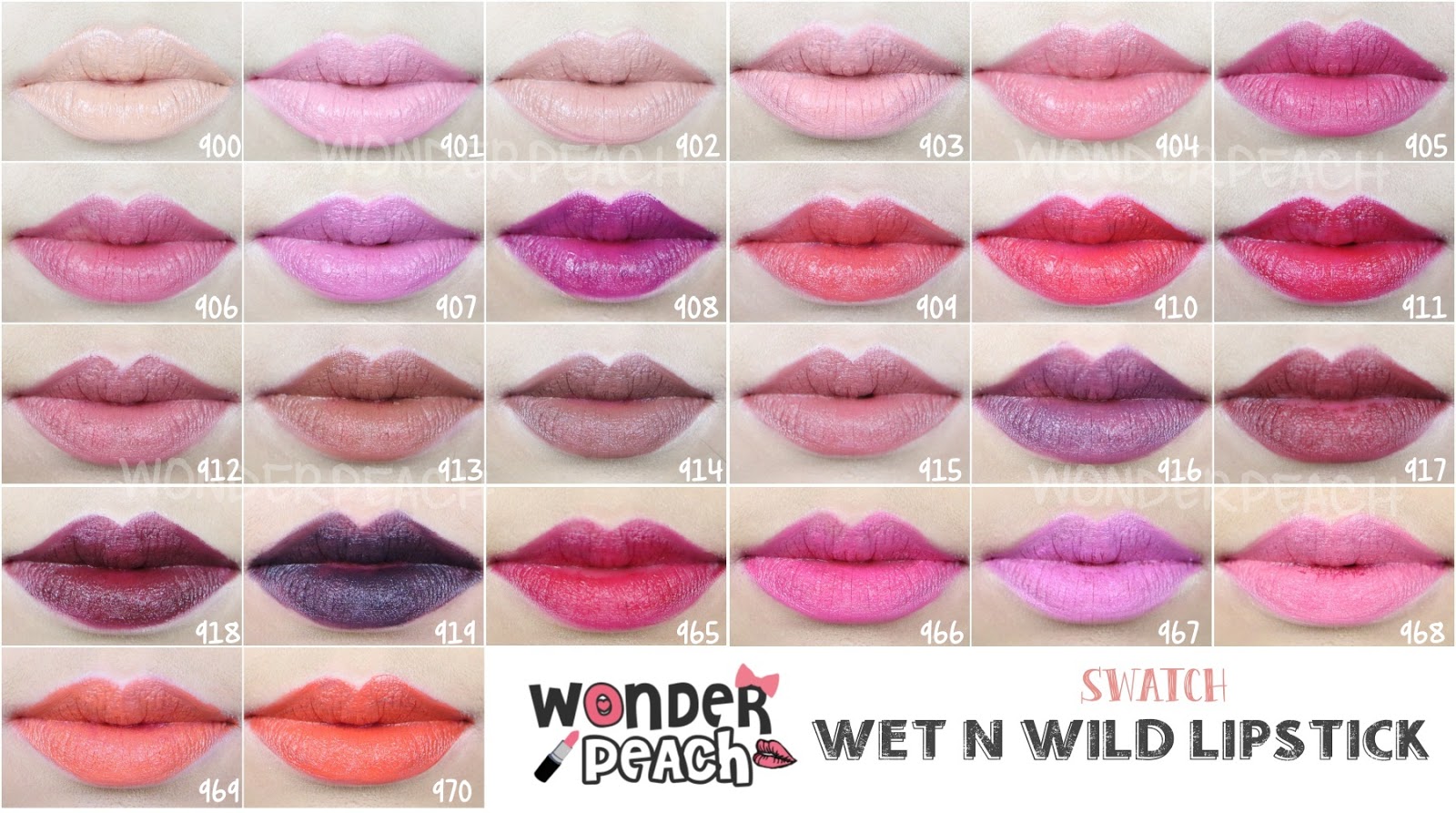 WONDERPEACH: ร ว ว Wet n Wild Lipstick ท ง 26 ส.