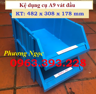 Khay nhựa A9 đựng ốc vít, khay linh kiện, kệ dụng cụ A9