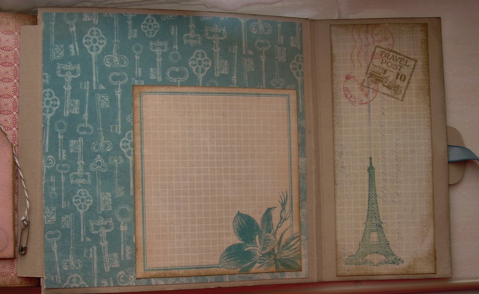 elizabeth's craft room Vintage Scrapbook Tutorial