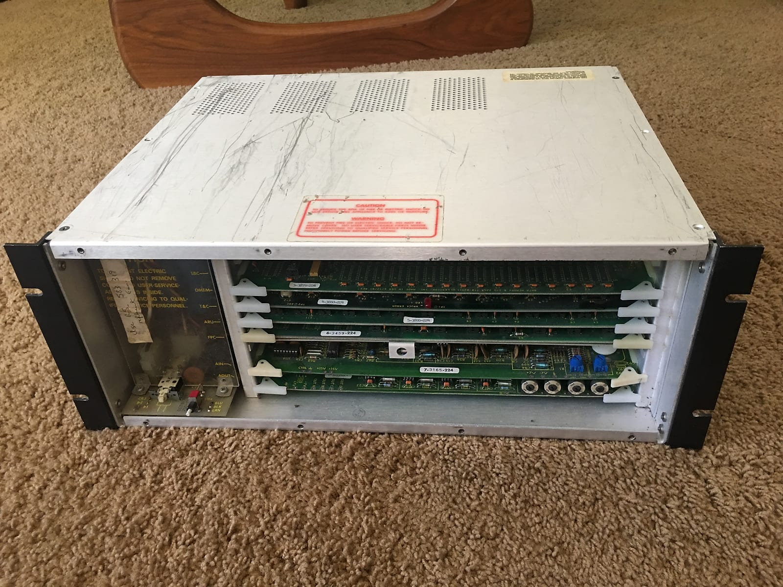 MATRIXSYNTH Lexicon 224XL Digital Reverberator for Parts (exLucasFilm