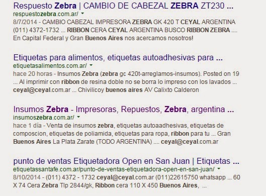 Impresoras Zebra para Droguerias BsAs Gba