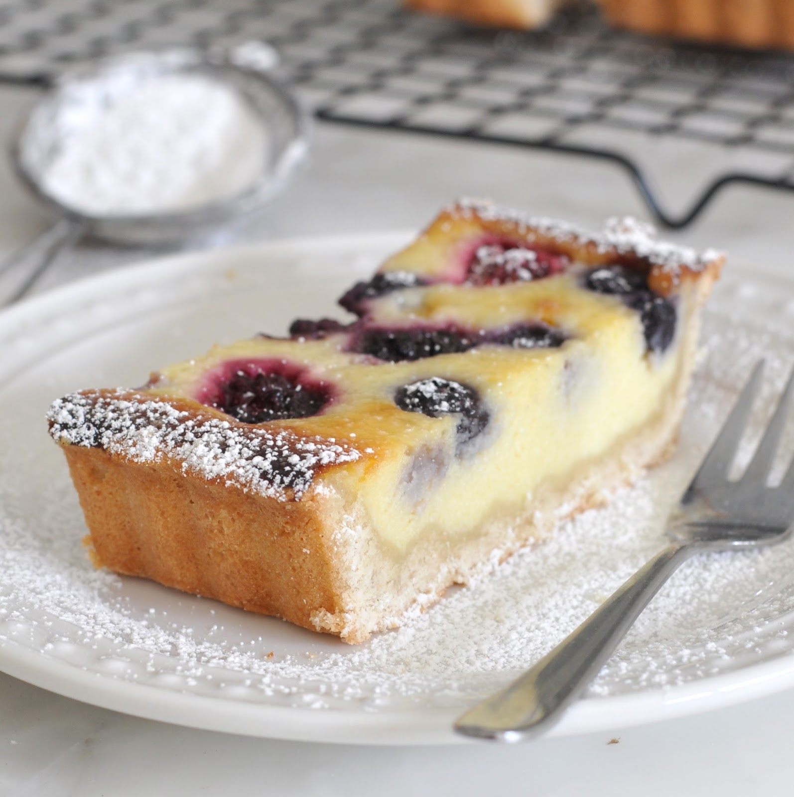 Cooking with Manuela: Made from Scratch Ricotta and Berry Tart Recipe