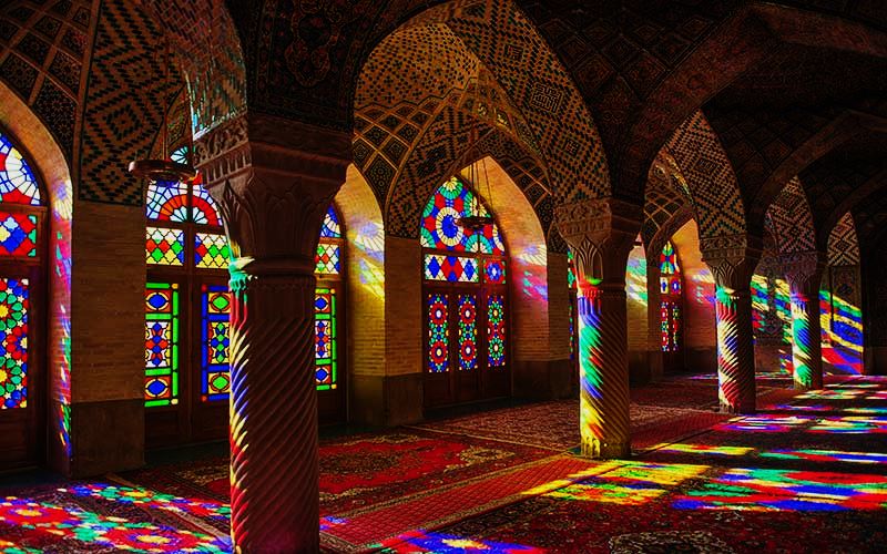 Nasir-ol-Molk mosque interior Nasir-ol-Molk mosque interior
