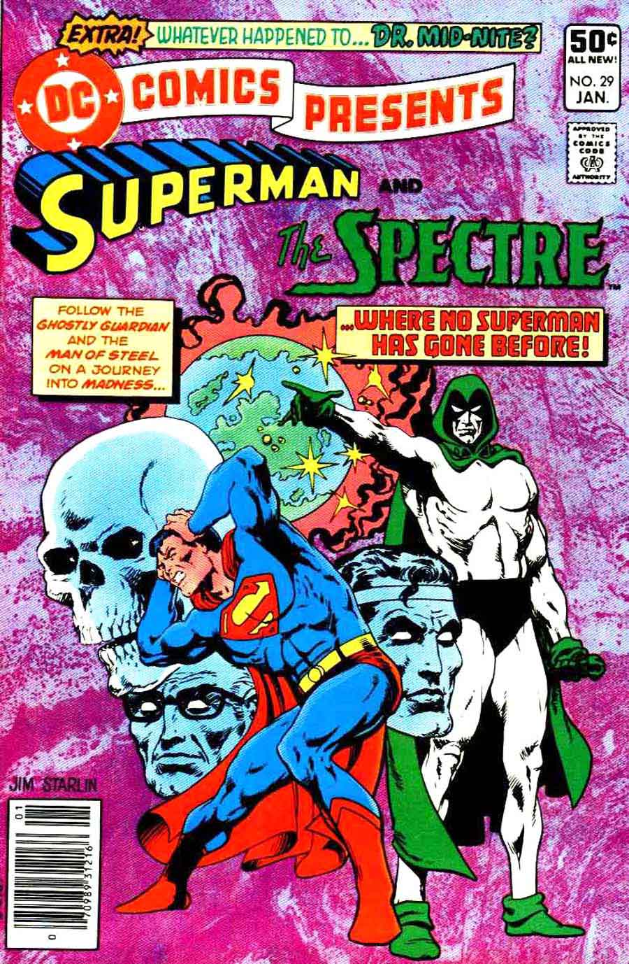 DC Comics Presents #29 dc 1980s comic book cover art by Jim Starlin