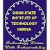 Ogun State Institute of Technology (OGITECH) 2021/2022 HND Admission Form