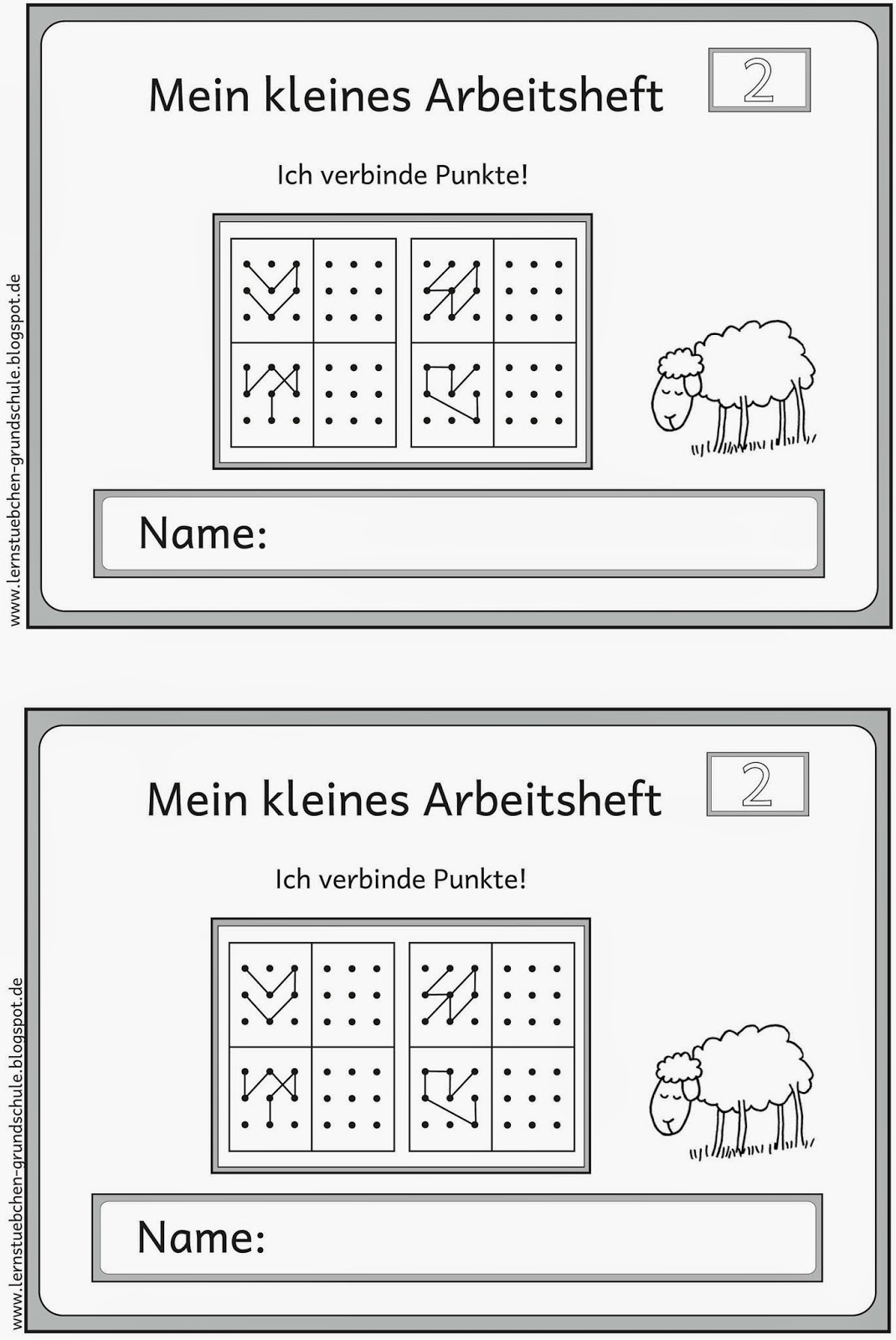 Lernstübchen: Punkte verbinden (2)